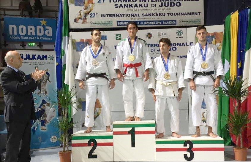 5 medallas para los Navarros en el Torneo Internacional de Judo Sankaku (Italia). 05-11-16